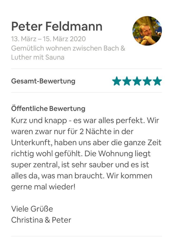 Ferienhaus Zwischen Bach Und Luther Mit Garten Эйзенах Экстерьер фото